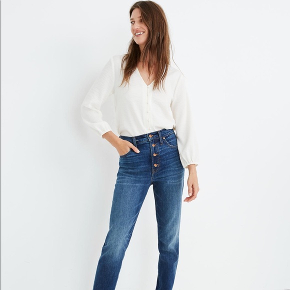 The Petite Perfect Vintage Jean in Barnsdale Wash - Picture 1 of 3